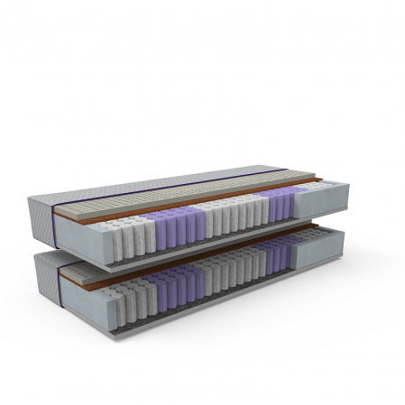 Texpol Matrace STELA BIO 1+1 Aloe Vera Silver